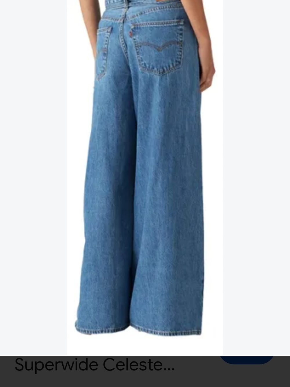 Levi's Superwide High-Rise Jeans - Medium Blue